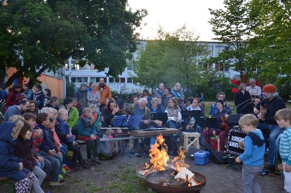 Lagerfeueratmosphäre