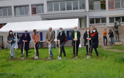 „Gemeinsame Mitte“: Spatenstich für den Erweiterungsbau