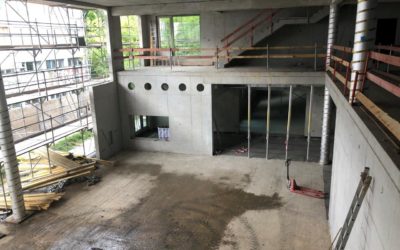 Neues von der Baustelle im August 2022
