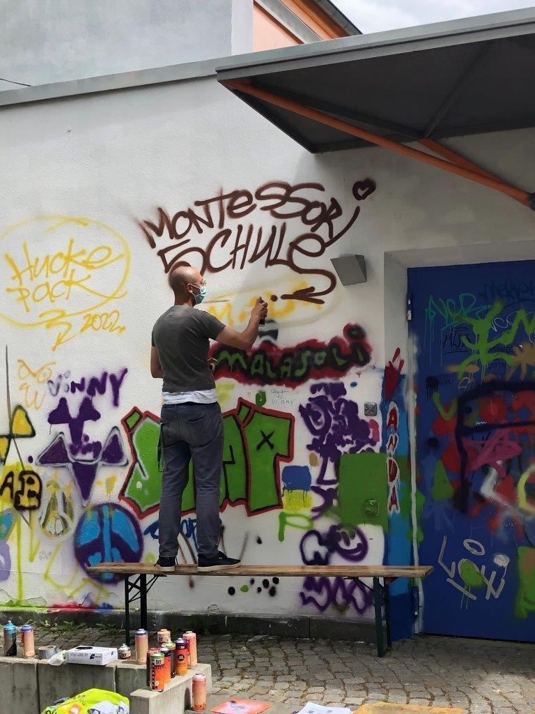 Sprayaktionstag 1